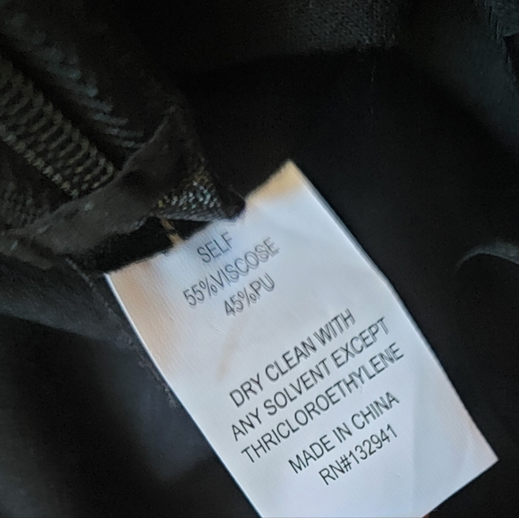 Amanda Uprichard X REVOLVE Malta Faux Black Leather Pants Size Large NWOT - Picture 11 of 15